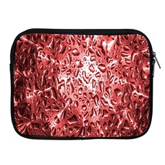 Water Drops Red Apple Ipad 2/3/4 Zipper Cases by Nexatart