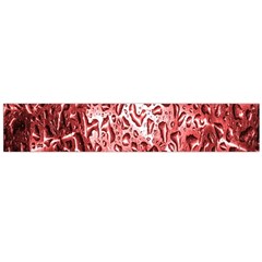 Water Drops Red Flano Scarf (large) by Nexatart