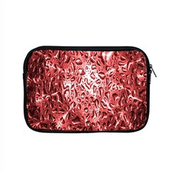 Water Drops Red Apple Macbook Pro 15  Zipper Case by Nexatart