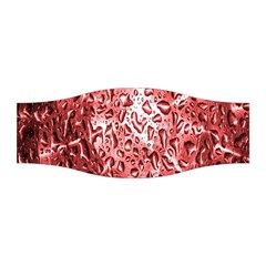 Water Drops Red Stretchable Headband by Nexatart