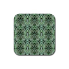 Seamless Abstraction Wallpaper Digital Computer Graphic Rubber Coaster (square)  by Nexatart