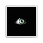 Eye On The Black Background Memory Card Reader (Square)  Front