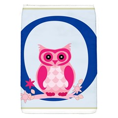 Alphabet Letter O With Owl Illustration Ideal For Teaching Kids Flap Covers (s)  by Nexatart