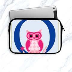 Alphabet Letter O With Owl Illustration Ideal For Teaching Kids Apple Ipad Mini Zipper Cases by Nexatart