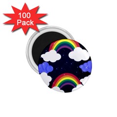 Rainbow Animation 1 75  Magnets (100 Pack)  by Nexatart