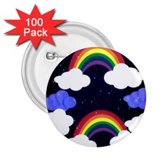 Rainbow Animation 2 25  Buttons (100 Pack)  by Nexatart