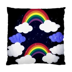 Rainbow Animation Standard Cushion Case (one Side) by Nexatart