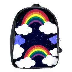 Rainbow Animation School Bags(large)  by Nexatart