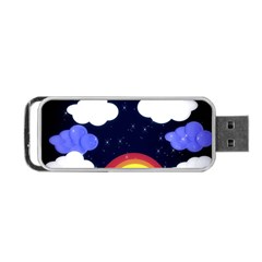 Rainbow Animation Portable Usb Flash (two Sides) by Nexatart