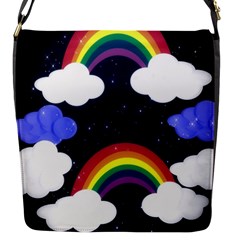 Rainbow Animation Flap Messenger Bag (s) by Nexatart