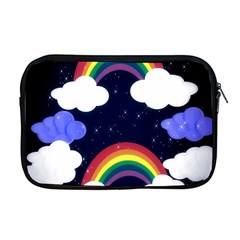 Rainbow Animation Apple Macbook Pro 17  Zipper Case by Nexatart