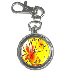 Butterfly Background Wallpaper Texture Key Chain Watches by Nexatart