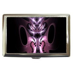 Angry Mantis Fractal In Shades Of Purple Cigarette Money Cases