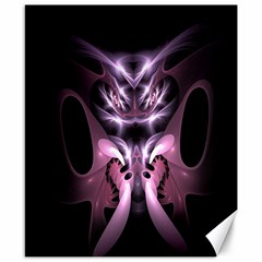 Angry Mantis Fractal In Shades Of Purple Canvas 8  X 10  by Nexatart