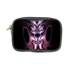 Angry Mantis Fractal In Shades Of Purple Coin Purse by Nexatart