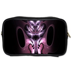 Angry Mantis Fractal In Shades Of Purple Toiletries Bags