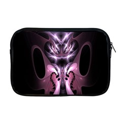 Angry Mantis Fractal In Shades Of Purple Apple Macbook Pro 17  Zipper Case by Nexatart