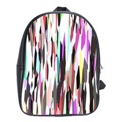 Randomized Colors Background Wallpaper School Bags (xl)  by Nexatart