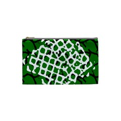 Abstract Clutter Cosmetic Bag (small)  by Nexatart