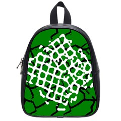 Abstract Clutter School Bags (small)  by Nexatart