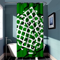 Abstract Clutter Shower Curtain 36  X 72  (stall)  by Nexatart