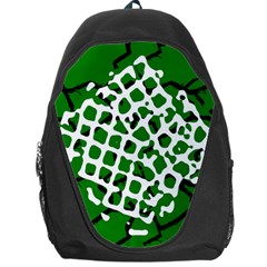 Abstract Clutter Backpack Bag by Nexatart