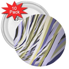 Wavy Ribbons Background Wallpaper 3  Buttons (10 Pack)  by Nexatart