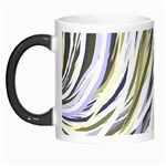 Wavy Ribbons Background Wallpaper Morph Mugs Left