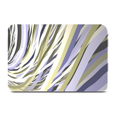 Wavy Ribbons Background Wallpaper Plate Mats by Nexatart