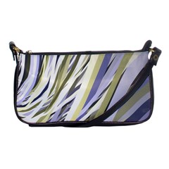 Wavy Ribbons Background Wallpaper Shoulder Clutch Bags by Nexatart