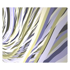 Wavy Ribbons Background Wallpaper Double Sided Flano Blanket (small)  by Nexatart