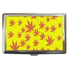 Autumn Background Cigarette Money Cases by Nexatart