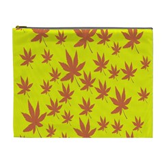 Autumn Background Cosmetic Bag (xl) by Nexatart