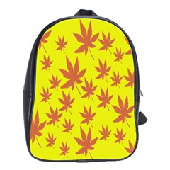 Autumn Background School Bags(large)  by Nexatart