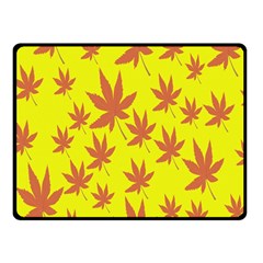 Autumn Background Fleece Blanket (small) by Nexatart