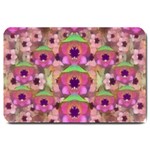 It Is Lotus In The Air Large Doormat  30 x20  Door Mat