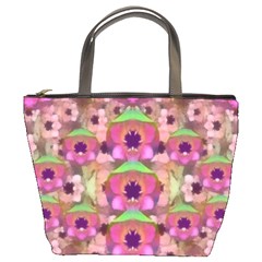 It Is Lotus In The Air Bucket Bags by pepitasart