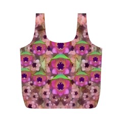 It Is Lotus In The Air Full Print Recycle Bags (m)  by pepitasart