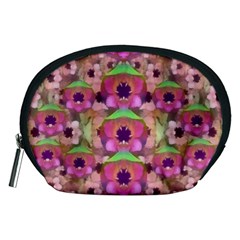 It Is Lotus In The Air Accessory Pouches (medium)  by pepitasart