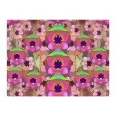 It Is Lotus In The Air Double Sided Flano Blanket (mini)  by pepitasart