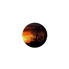 Sunset At Nature Landscape 1  Mini Magnets by dflcprints