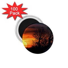 Sunset At Nature Landscape 1 75  Magnets (100 Pack)  by dflcprints