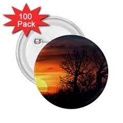 Sunset At Nature Landscape 2 25  Buttons (100 Pack)  by dflcprints