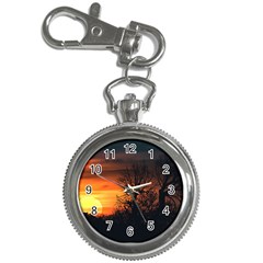 Sunset At Nature Landscape Key Chain Watches by dflcprints