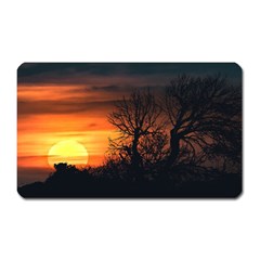 Sunset At Nature Landscape Magnet (rectangular) by dflcprints