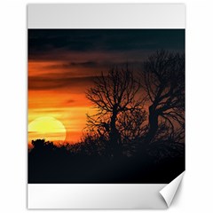 Sunset At Nature Landscape Canvas 12  X 16   by dflcprints