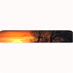 Sunset At Nature Landscape Small Bar Mats by dflcprints