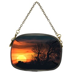 Sunset At Nature Landscape Chain Purses (two Sides)  by dflcprints