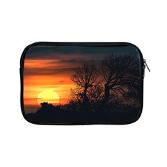 Sunset At Nature Landscape Apple Ipad Mini Zipper Cases by dflcprints