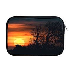 Sunset At Nature Landscape Apple Macbook Pro 17  Zipper Case by dflcprints